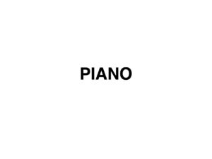 Piano Piece 12
